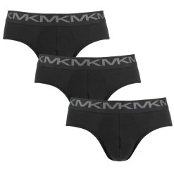 Michael Kors 3-pack Low Rise Slips Basic Zwart