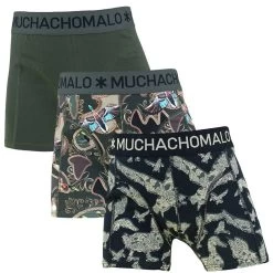 Muchachomalo Jongens 3-pack Boxers Man Duck Multi