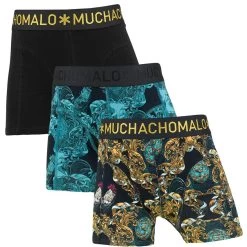 Muchachomalo Jongens 3-pack Boxers Man Rooster Multi