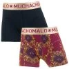 Muchachomalo Jongens 2-pack Cotton Modal Boxers Wolf Multi