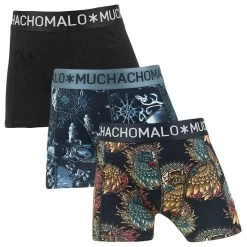 Muchachomalo Jongens 3-pack Boxers Free As A Bird Explore Multi