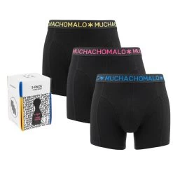 Muchachomalo 3-pack Boxers Game Zwart