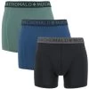 Muchachomalo 3-pack Microfiber Boxers Zwart, Blauw & Groen