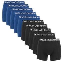 Muchachomalo 10-pack Boxers Zwart & Blauw