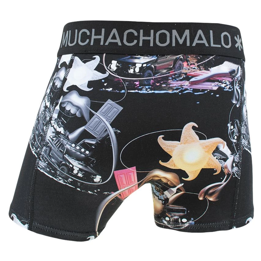 Muchachomalo Jongens 3-pack Boxers Rolling Stones Beatles Multi 5 Muchachomalo Jongens 3-pack Boxers Rolling Stones Beatles Multi - Afbeelding 3