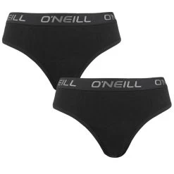 O'Neill Dames 2-pack Brazilians Zwart