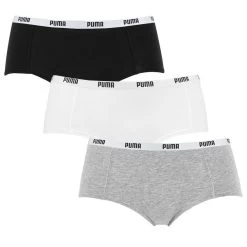 PUMA Dames 3-pack Boxershorts Basic Multi