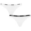 PUMA Dames Iconic 2-pack Cotton Modal Slips Wit