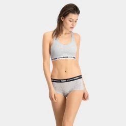 PUMA Dames 2-pack Cotton Modal Mini Boxershorts Grijs -Mode lingerie aHR0cHM6Ly93d3cuYm94ZXJzLm5sL21lZGlhL2NhdGFsb2cvcHJvZHVjdC9wL3UvcHVtYV82MDMwMzMwMDEtMzI4XzJfbW9kZWxfdm9vcmthbnQuanBnP3N0b3JlPWJveGVyc19ubCZpbWFnZS10eXBlPWltYWdl