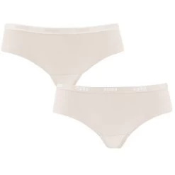 PUMA Dames Everyday 2-pack Microfiber Brazilians Roze