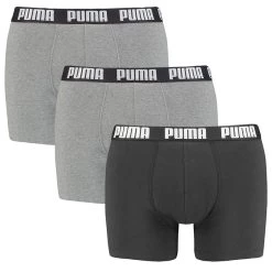 PUMA Everyday 3-pack Boxers Grijs