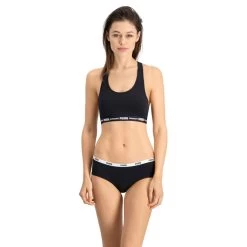 PUMA Dames 6-pack Hipsters Zwart -Mode lingerie aHR0cHM6Ly93d3cuYm94ZXJzLm5sL21lZGlhL2NhdGFsb2cvcHJvZHVjdC9wL3UvcHVtYV83MDEyMTg5NzYtMDAxX21vZGVsLTJfdm9vcmthbnQuanBnP3N0b3JlPWJveGVyc19ubCZpbWFnZS10eXBlPWltYWdl