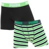 PUMA Jongens 2-pack Boxers Printed Stripes Multi II