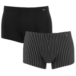 SKINY Power Line 2-pack Microfiber Boxers Streep & Zwart