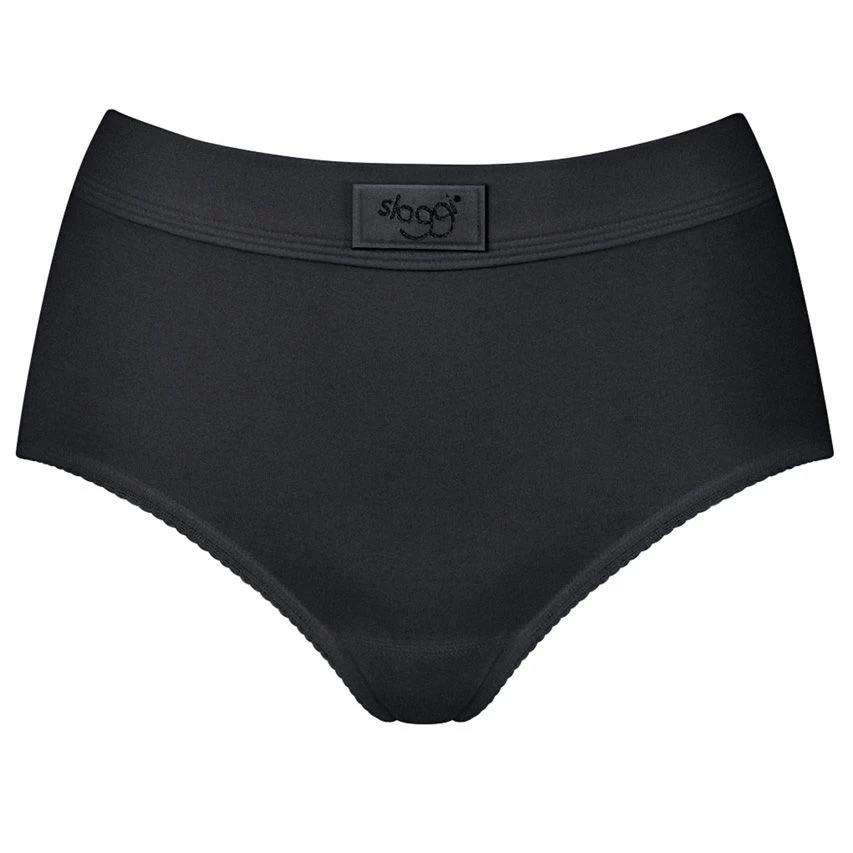 Sloggi Dames Double Comfort Maxi Slip Zwart