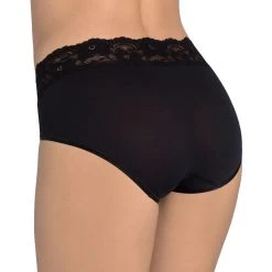 Sloggi Dames Romance Midi Slip Zwart -Mode lingerie aHR0cHM6Ly93d3cuYm94ZXJzLm5sL21lZGlhL2NhdGFsb2cvcHJvZHVjdC9zL2wvc2xvZ2dpXzEwMDMxODk2LTAwMDRfbW9kZWxfYWNodGVya2FudC5qcGc c3RvcmU9Ym94ZXJzX25sJmltYWdlLXR5cGU9aW1hZ2U