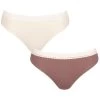 Sloggi Dames GO 2-pack Ribbed Tai Slips Multi
