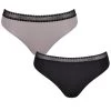 Sloggi Dames GO 2-pack Ribbed Tai Slips Multi II