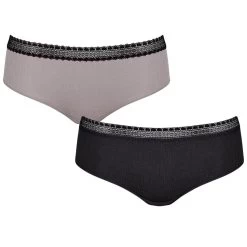 Sloggi Dames GO 2-pack Ribbed Hipsters Multi II
